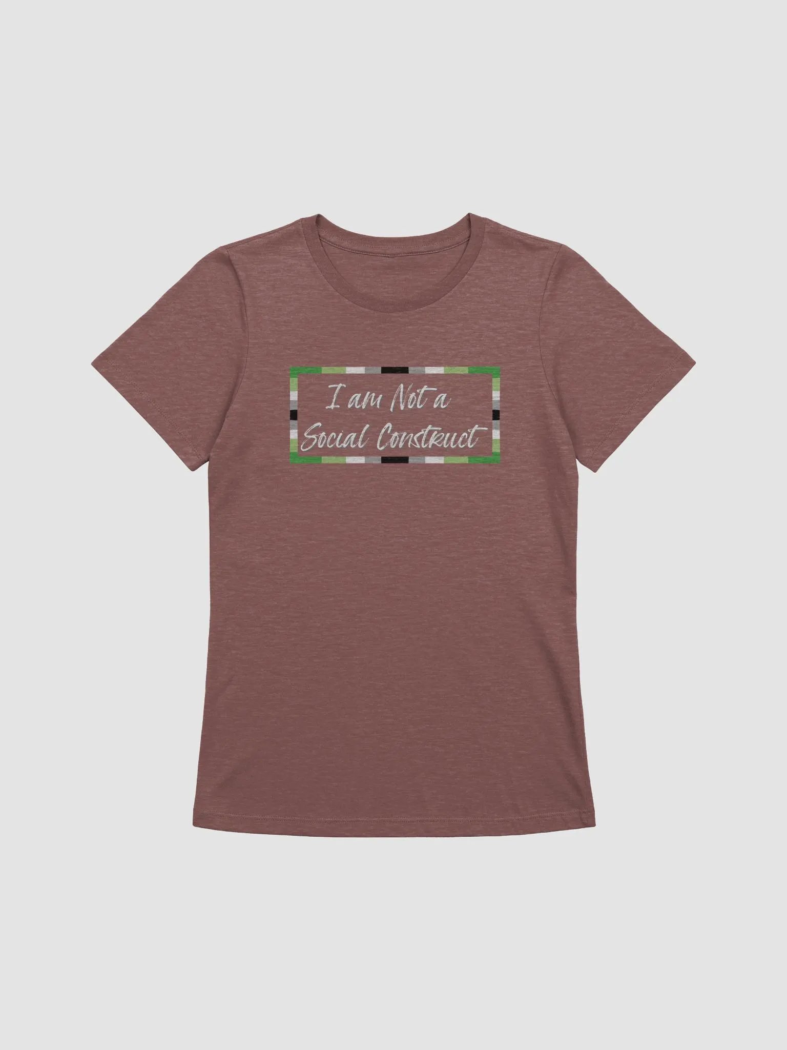 I am Not a Social Construct (lg) (w) - Aromantic - Women's Relaxed Fit T product image (13)