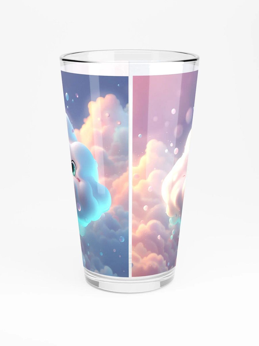 Cute Cloud Pint Glass product image (3)