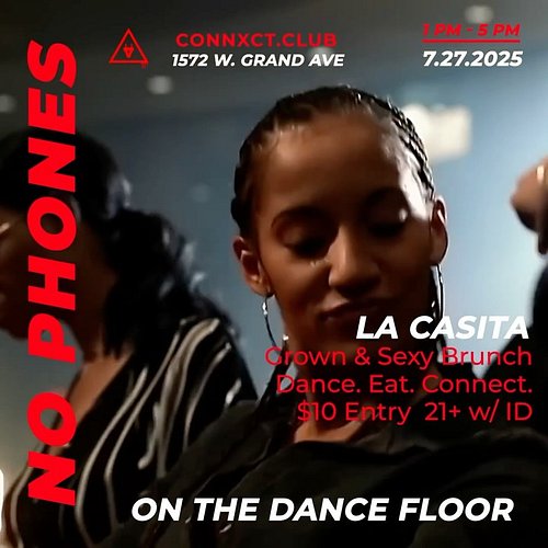 No Phones on the Dance Floor (R&B Brunch)
• July 27th 2025
• DJ Brotha C in the mix
• 25+ w/ ID for entry 
• Grown and sexy
•...
