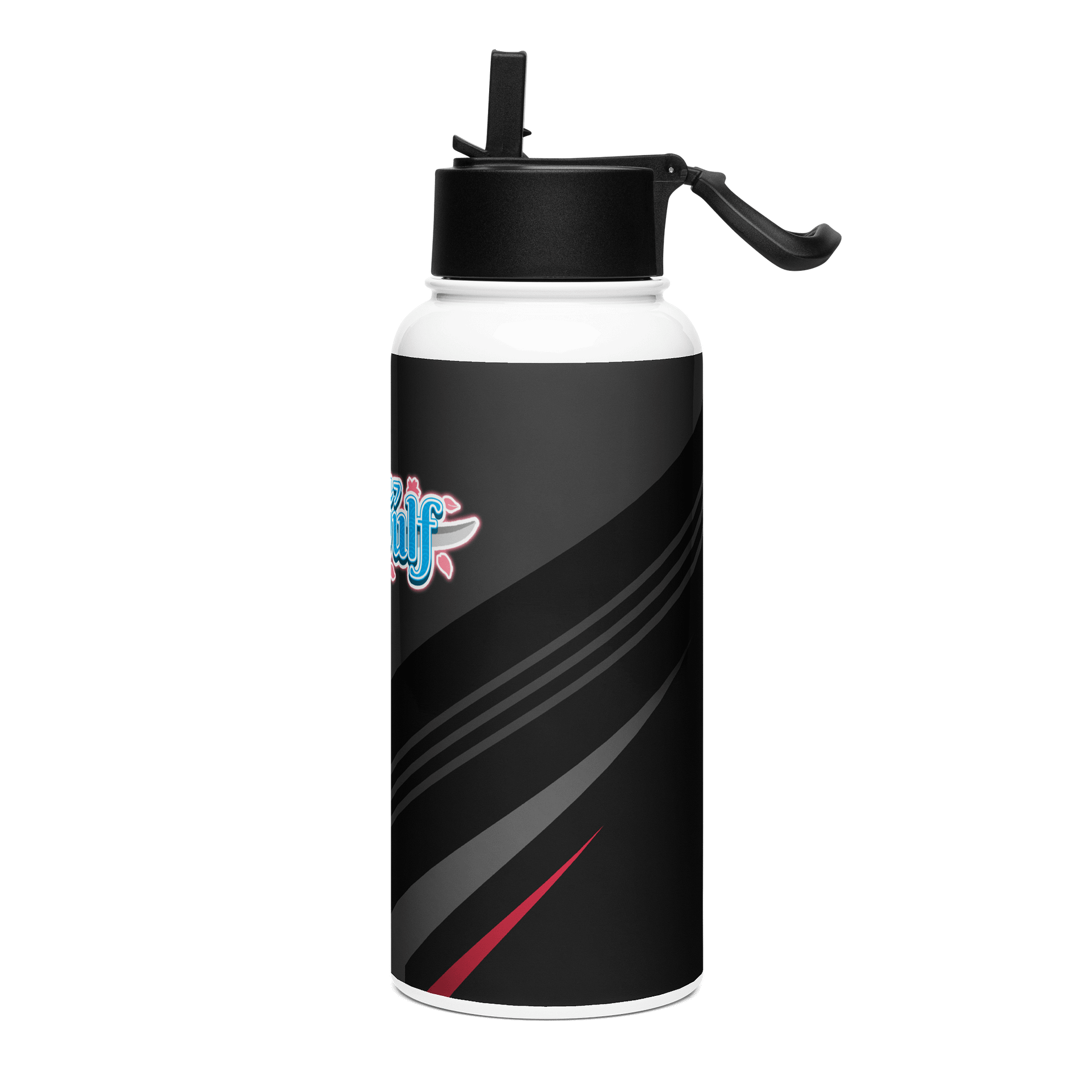 Glossy Steel Dorwulf Water Bottle product image (3)