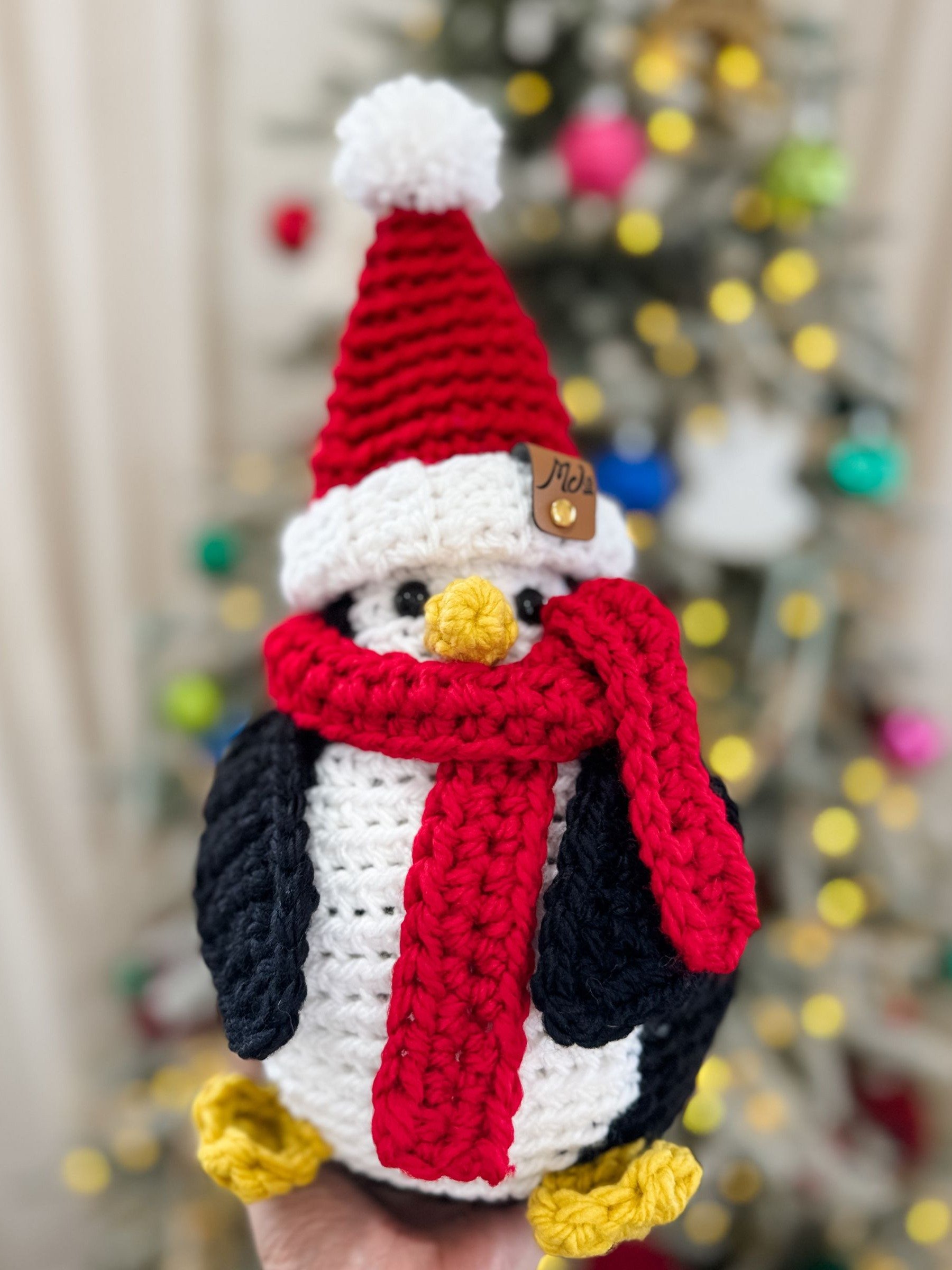Merry & Bright Santa Penguin Crochet Pattern product image (4)