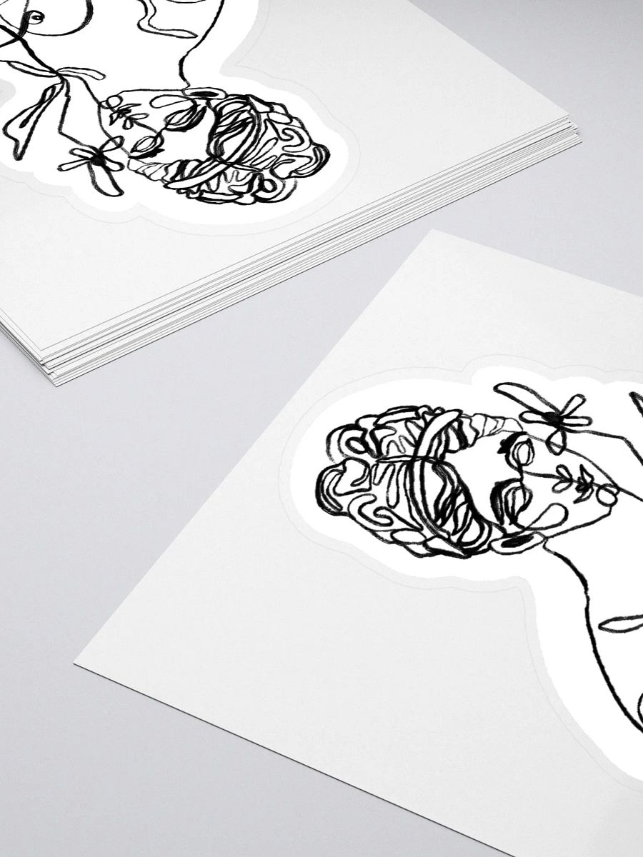Aphrodite Line Art Sticker product image (4)
