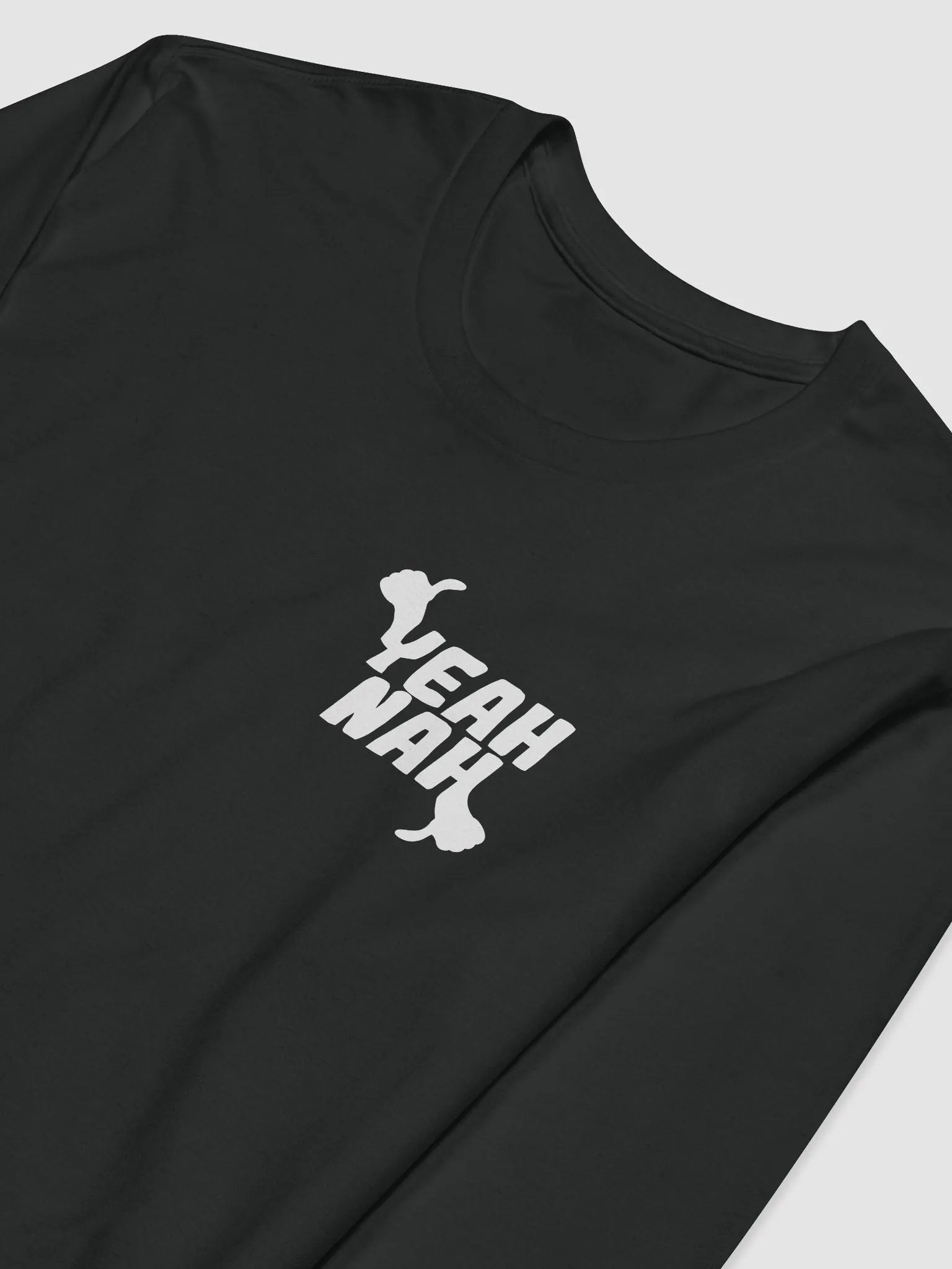Yeah Nah - Long Sleeve T product image (3)