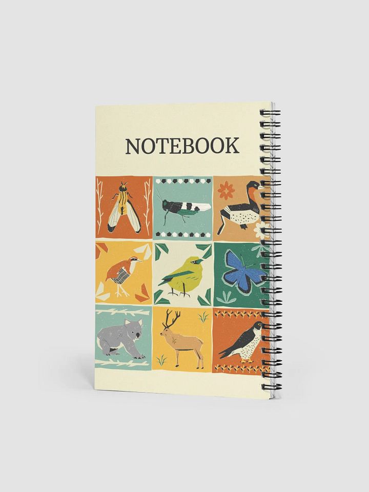 Vintage Animal Grid Notebook product image (2)