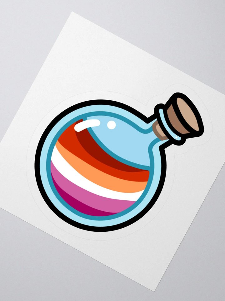 Lesbian Pride Potion Sticker product image (4)
