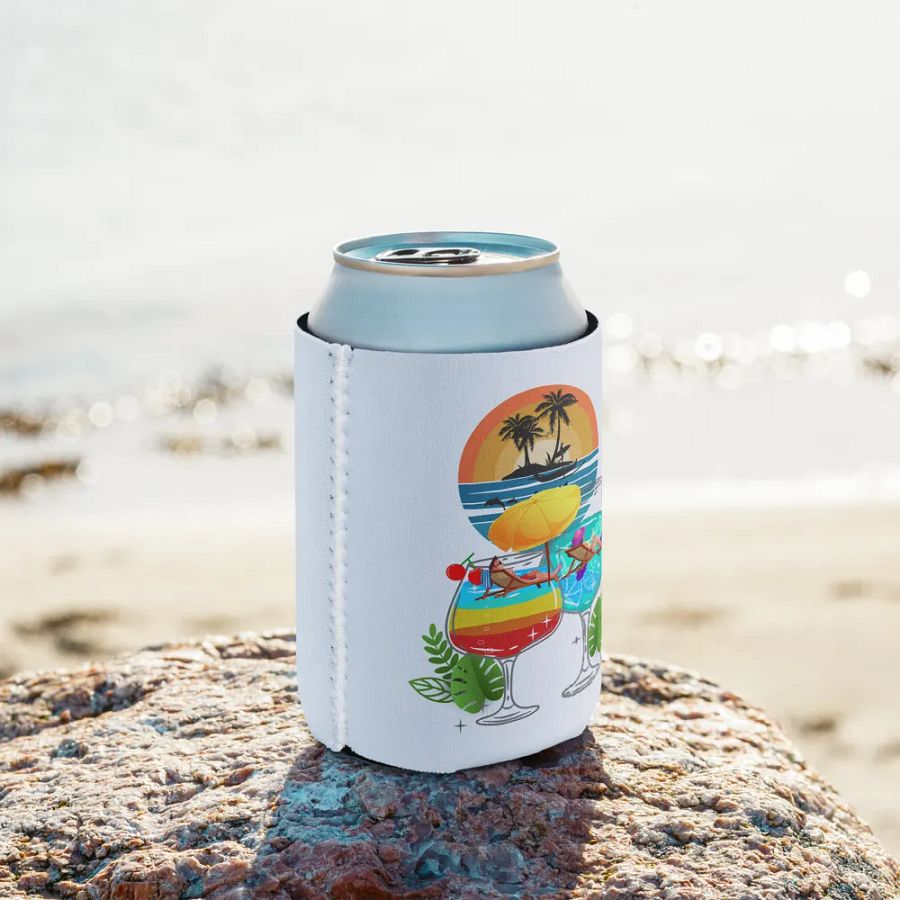 Tropical Paradise Coozie Can Cooler product image (10)