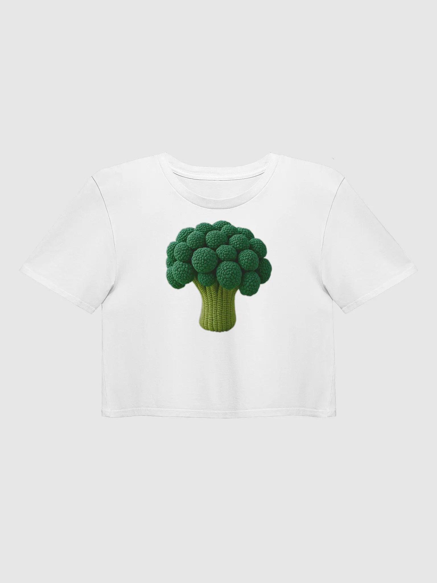 CozyAvocado Women's Premium Broccoli Crop Top #7 product image (1)