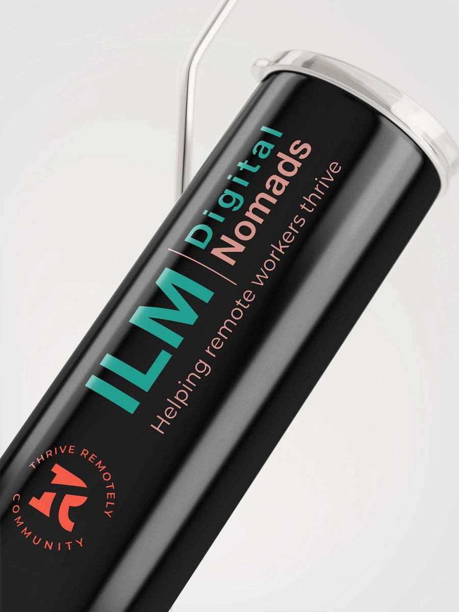 Stainless Steel Tumbler with Straw-ILM product image (4)