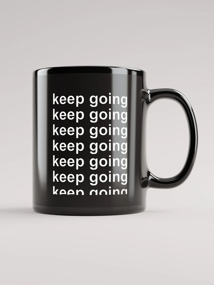 keep going mug (dark mode) product image (2)