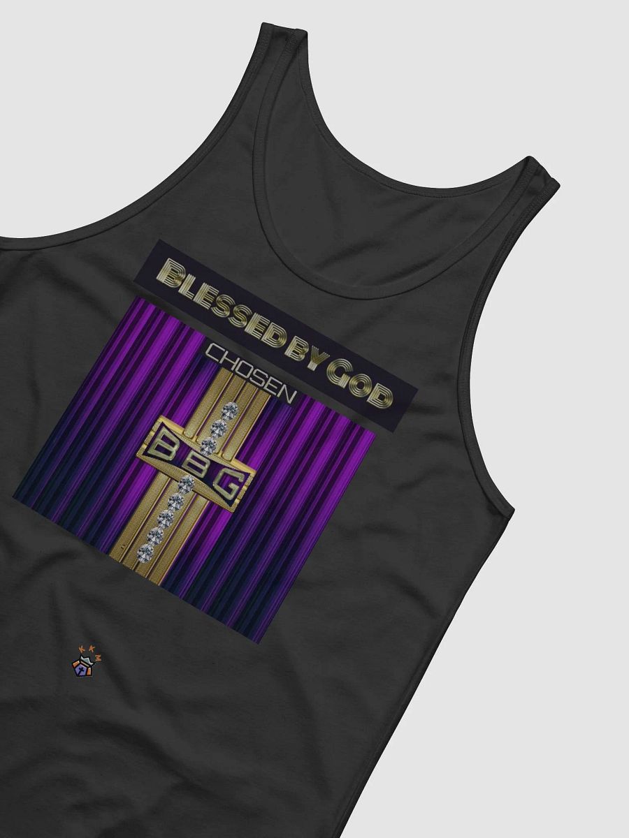 Blessed by God Diamond Cross V2 - Men's Tank-top product image (22)