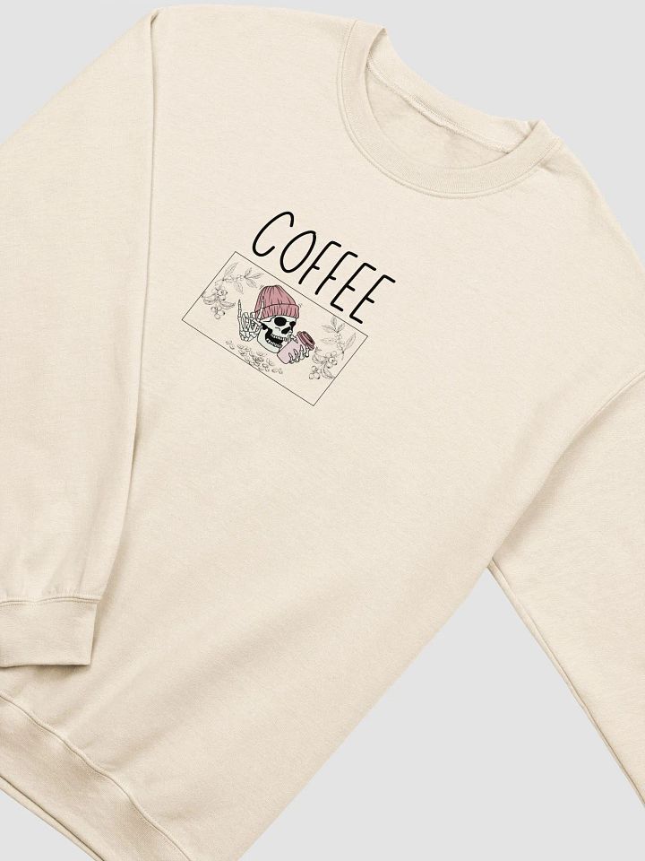 Coffee Skull Premium Unisex Sweatshirt product image (2)