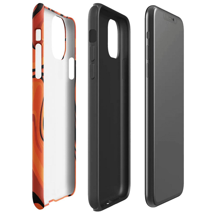 Orange Swirl Tough Case for iPhone® product image (5)