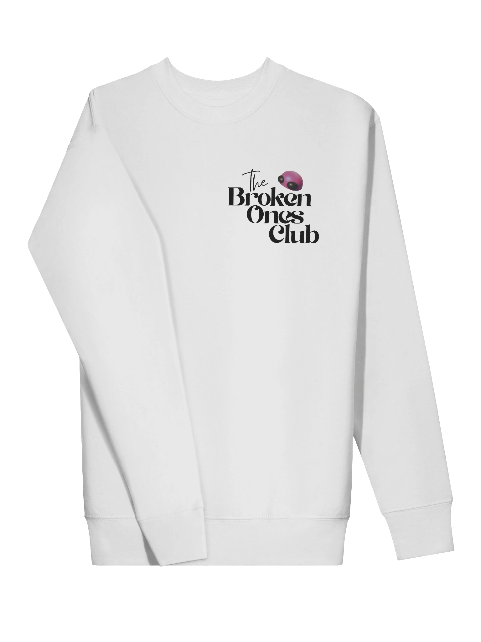 Broken Ones Club Crewneck Sweatshirt - Black product image (13)