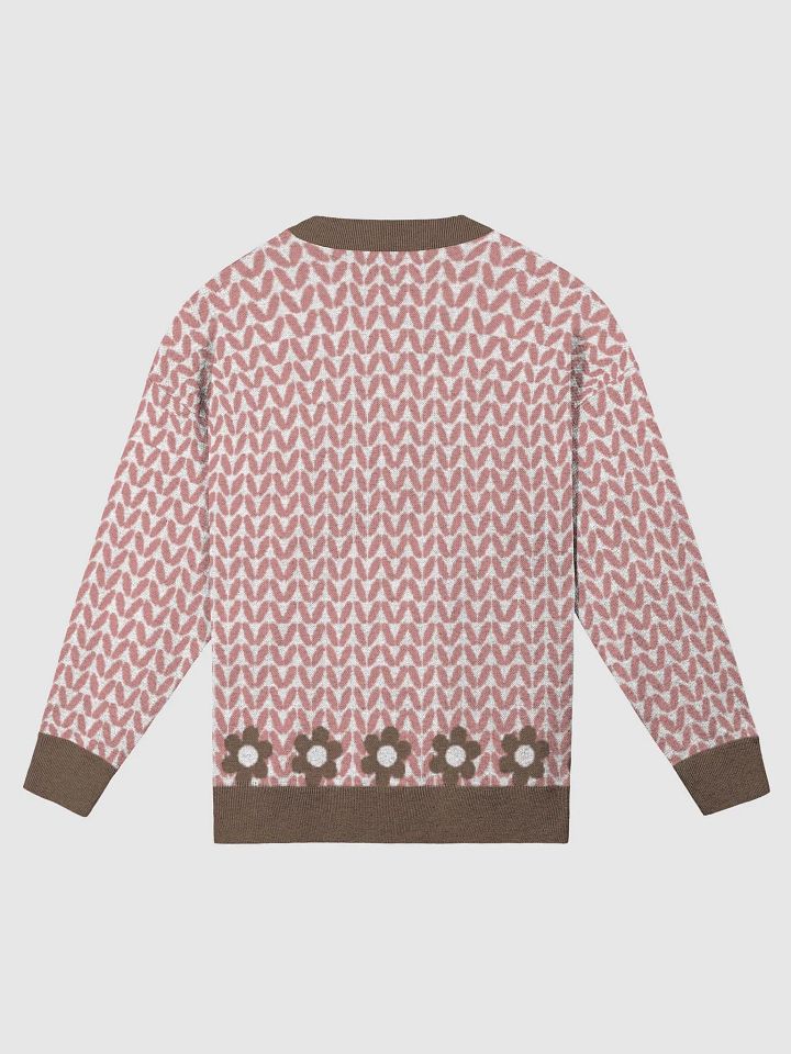 Cozy Jacquard Knit Crewneck Sweater product image (6)
