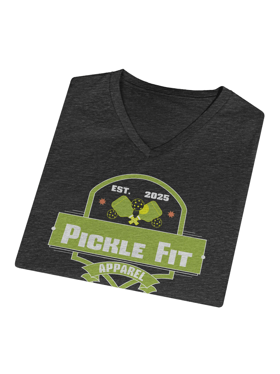 Pickle Fit Green Logo V-Neck Tee Womens product image (3)