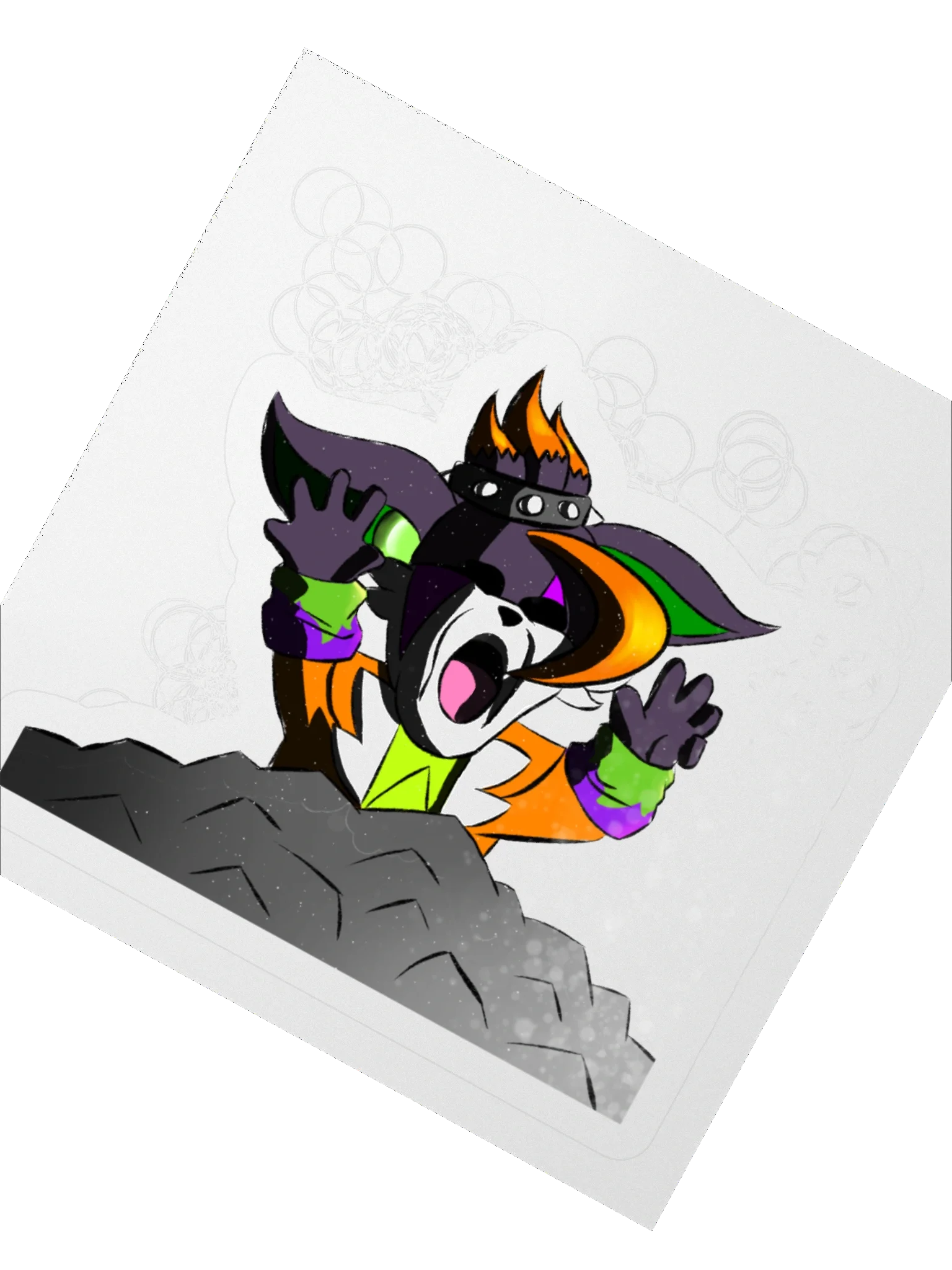 Ash Dusky Sticker product image (7)