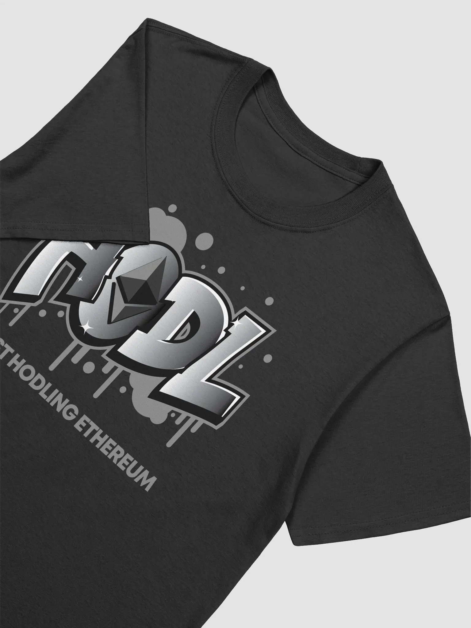 Ethereum HODL Stylized T-Shirt product image (3)