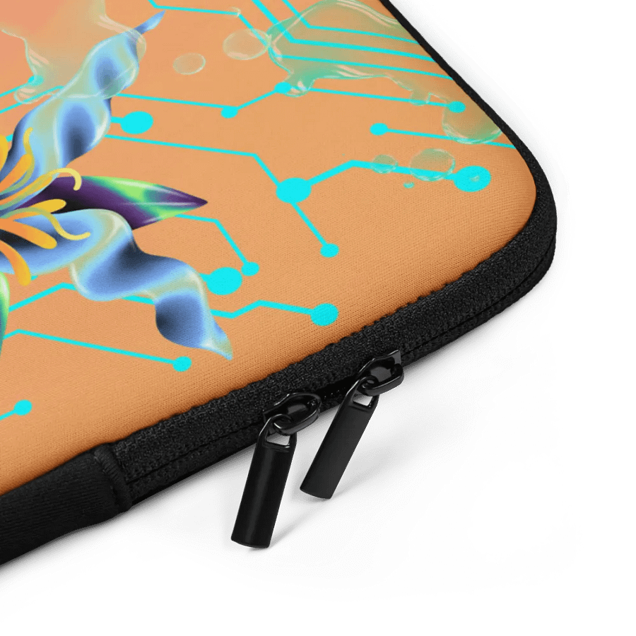 Floral Tech Harmony Laptop Sleeve or Stylish techi ladies friends moms daughters product image (4)
