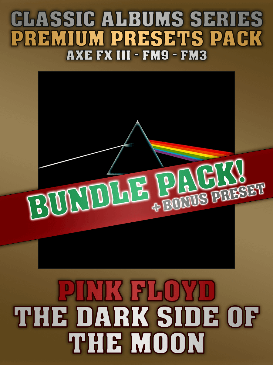 Pink Floyd - The Dark Side Of The Moon | Premium Presets Pack | Axe FX III - FM9 - FM3 product image (1)