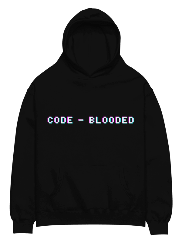 Glitchy Cold-Blooded Unisex Premium Oversized Hoodie product image (2)