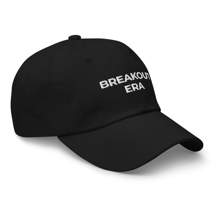 BREAKOUT ERA DAD CAP BLACK product image (2)