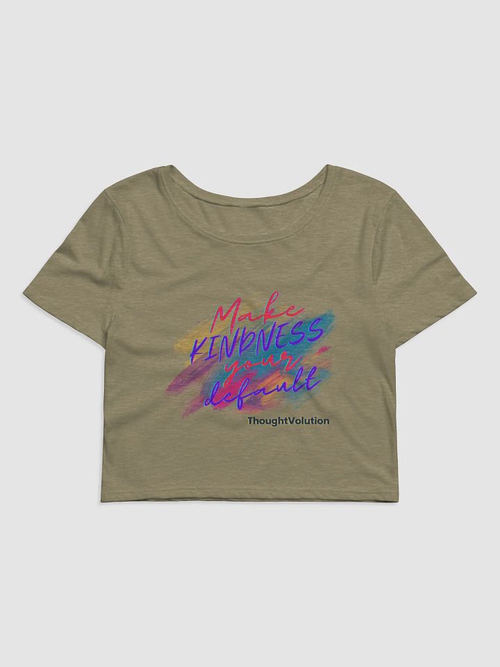 Make KINDNESS your default Crop Tee product image (3)
