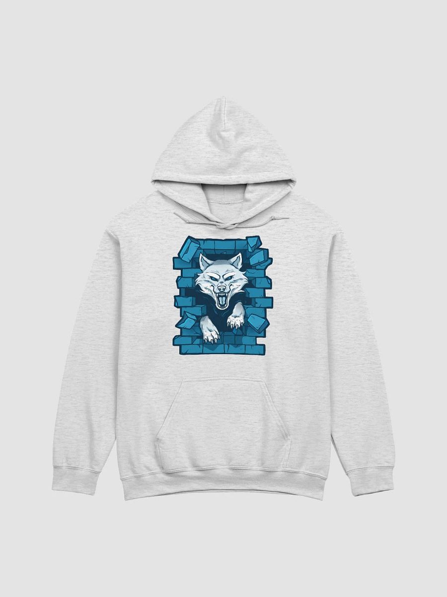 Wallzer Blue Wolf Hoodie product image (1)