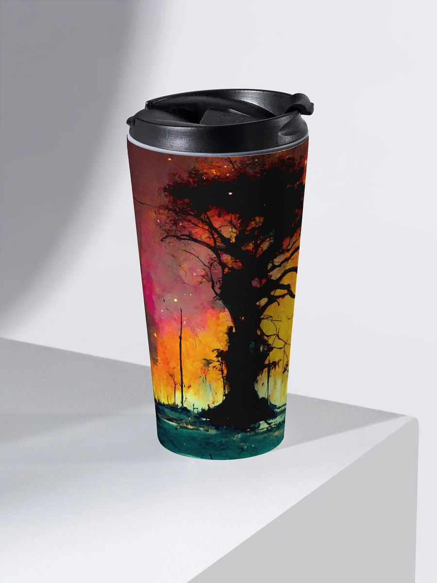 Inferno Tree Stainless Steel Travel Mug product image (2)