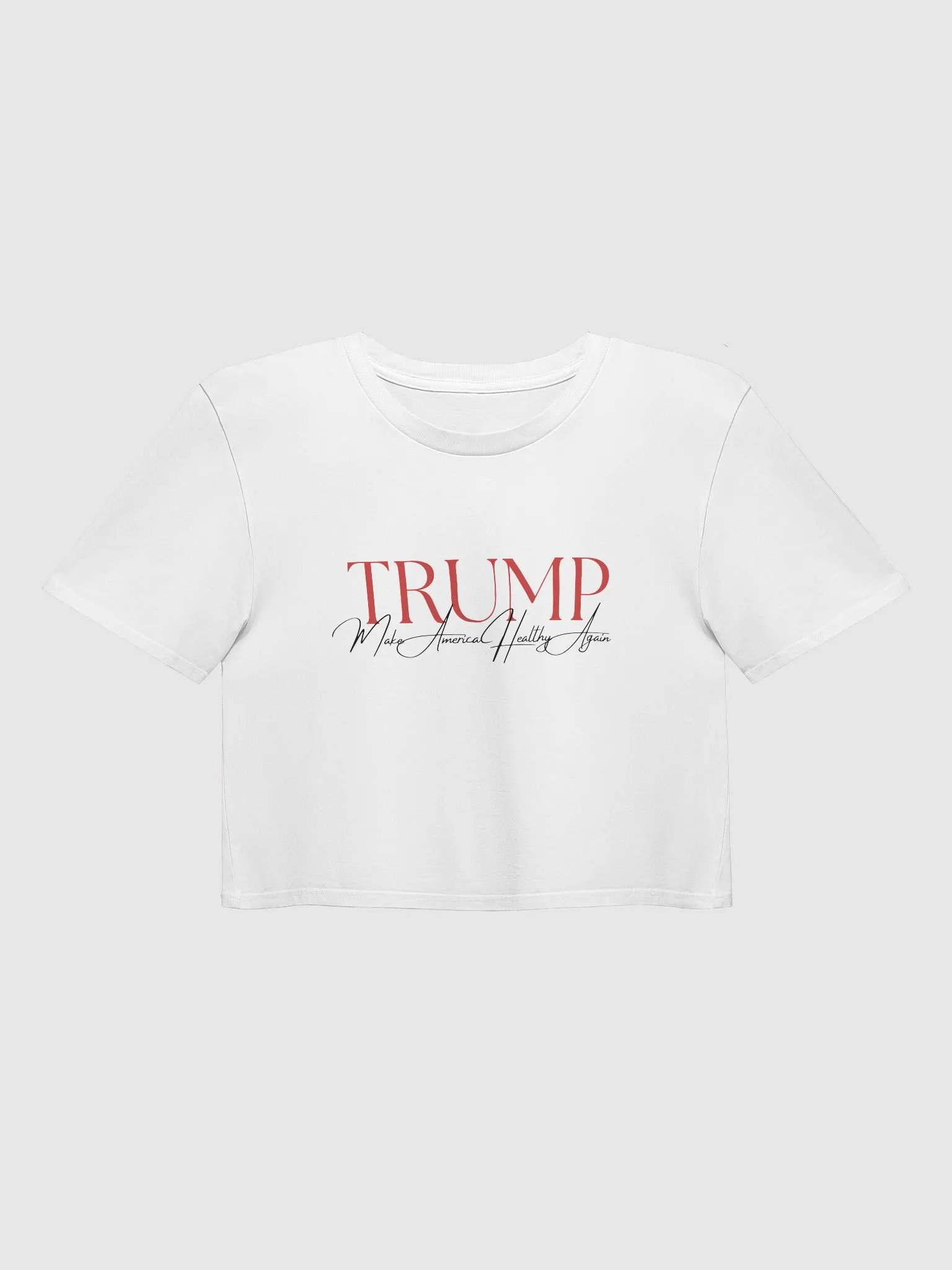 'TRUMP: Make America Healthy Again' Crop Top product image (12)