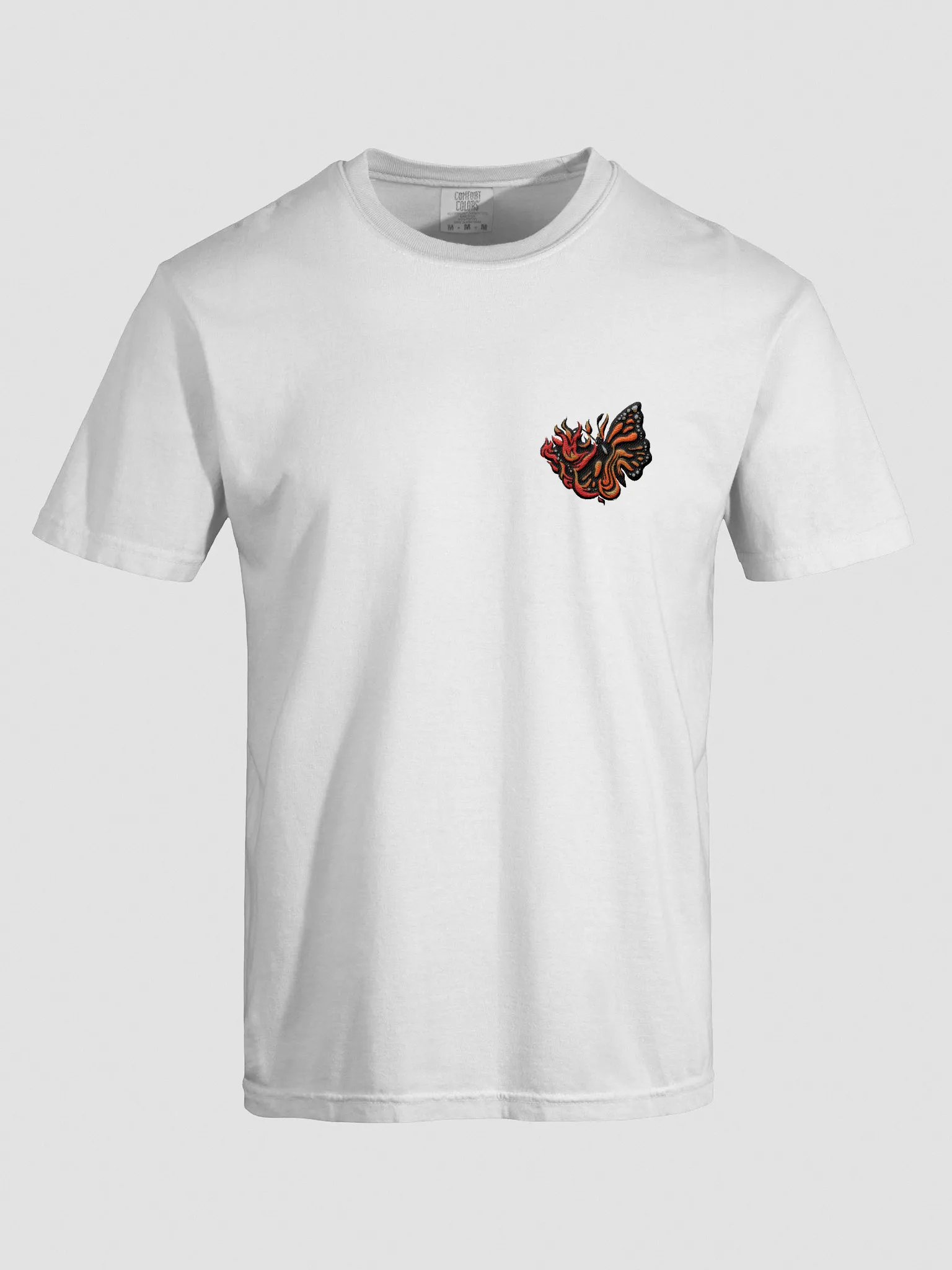 Flaming Butterfly - Stitched - T-Shirt product image (7)