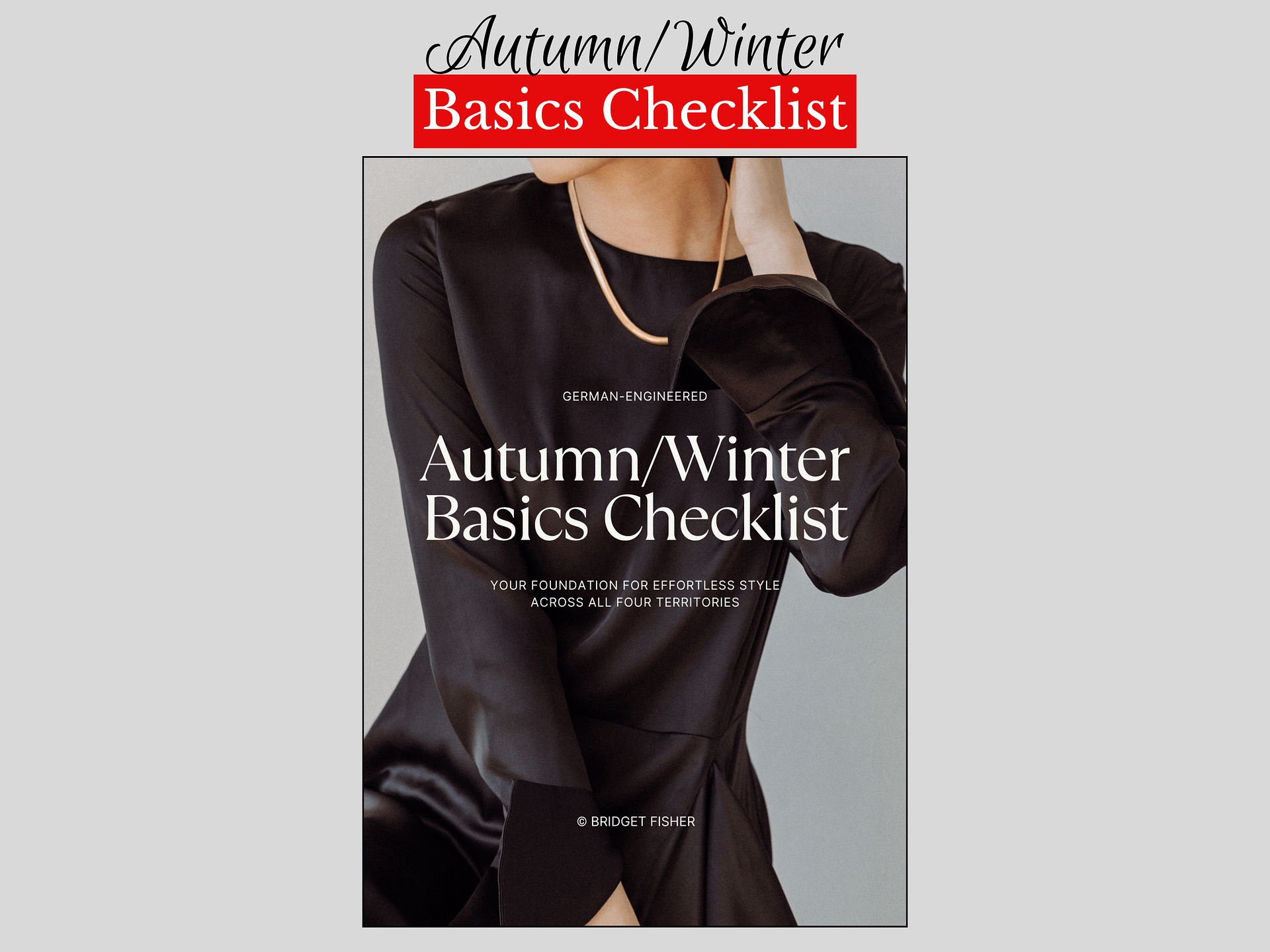 Autumn Winter Wardrobe Checklist (PDF) product image (1)