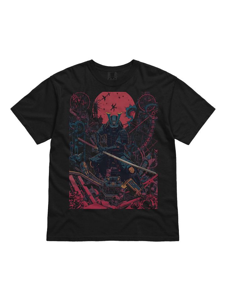 Samurai of Cyber Chaos Heavyweight T-Shirt product image (1)