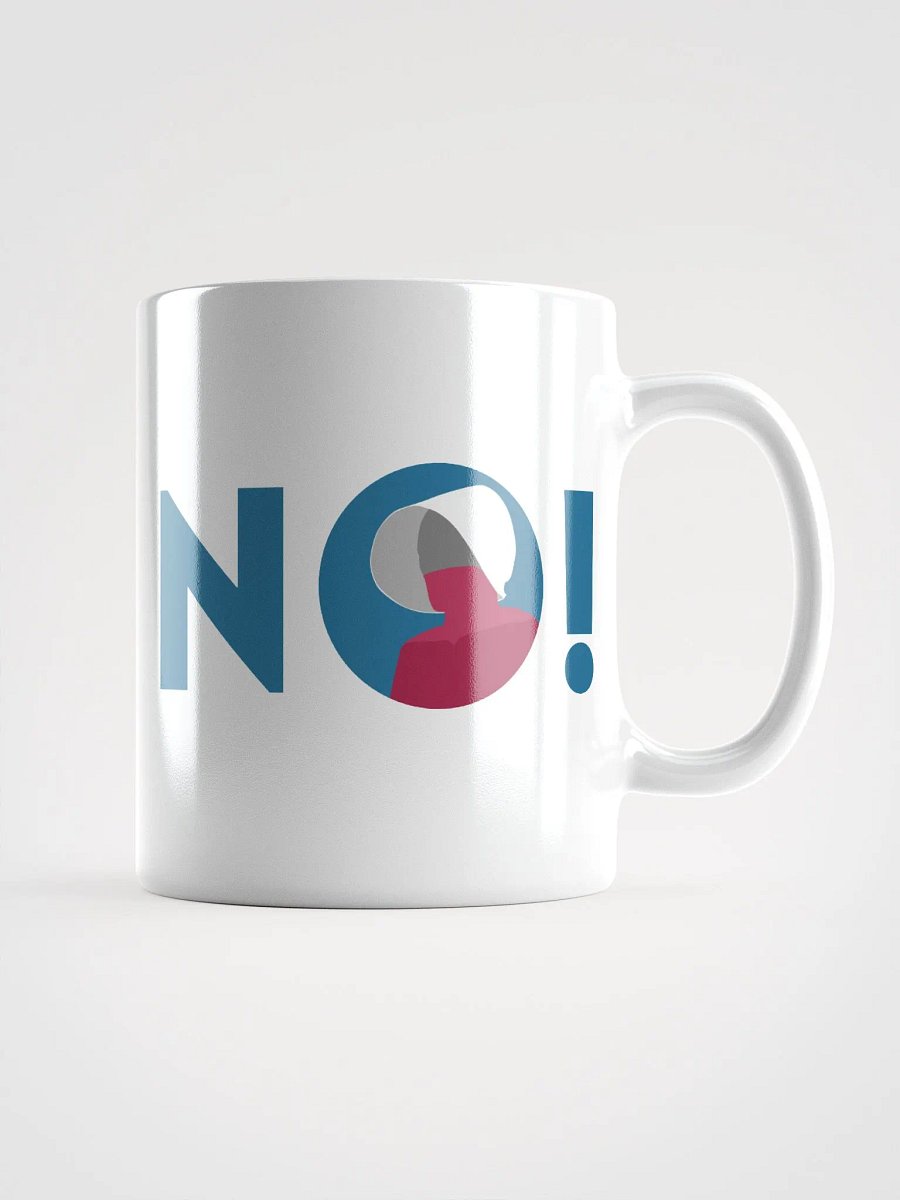 Patriarchy Resistance "NO!" White Mug product image (1)