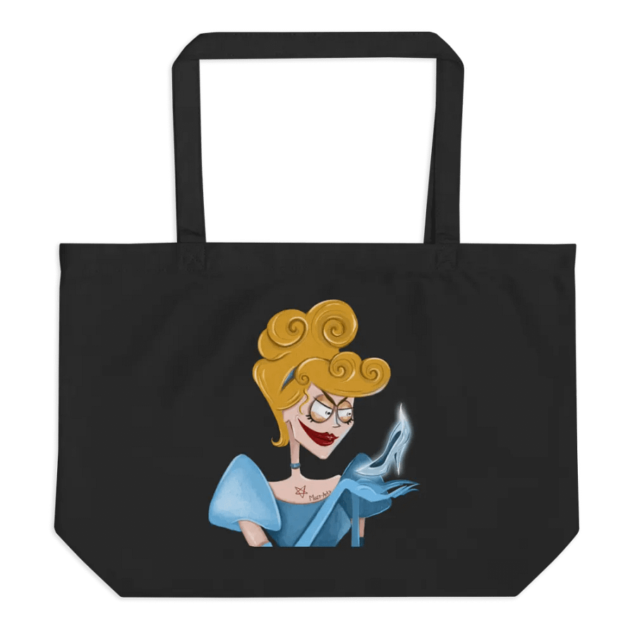 Sinisterella Graphic Printed Tote Bag product image (1)
