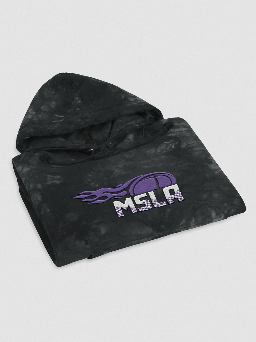 MSLA Purple Tie-Dye Hoodie (Embroidered) product image (12)