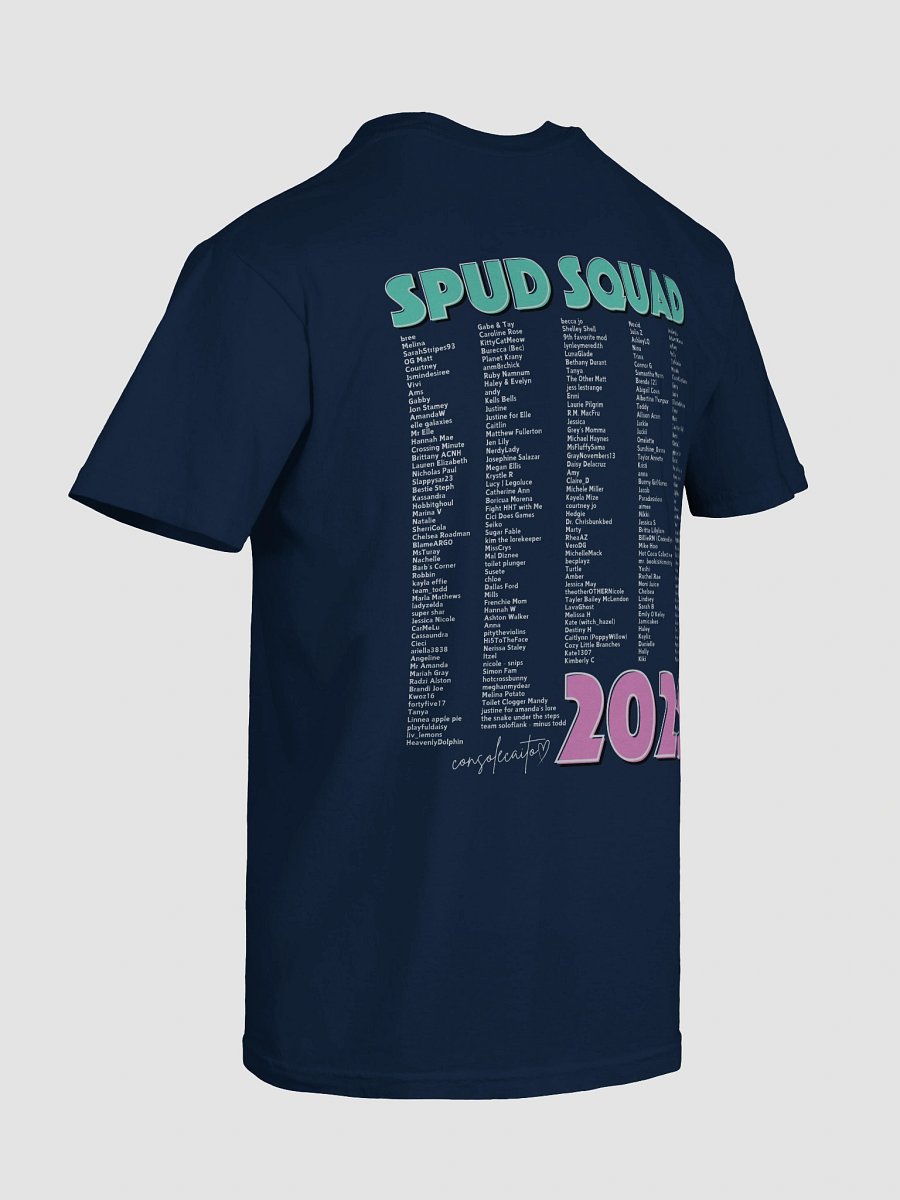 spud squad 2025 tee (light text) product image (10)