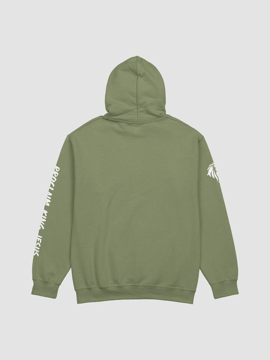 Jesus Hoodie (Military Green) product image (2)