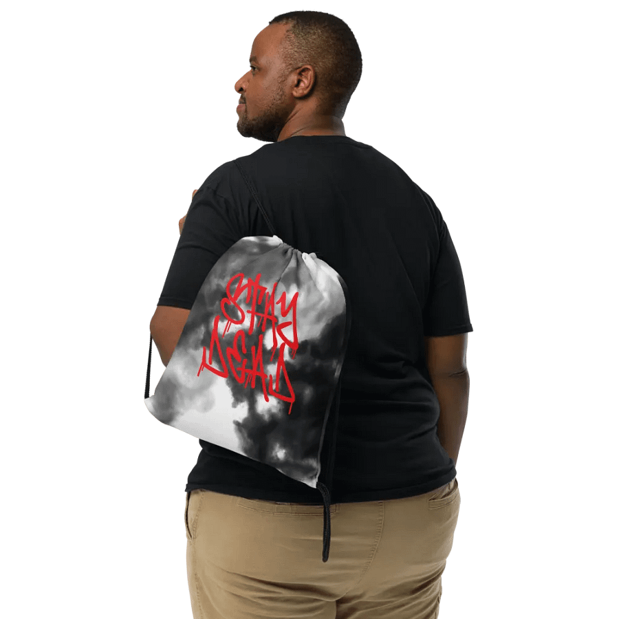 Stay Dead Drawstring Bag product image (6)