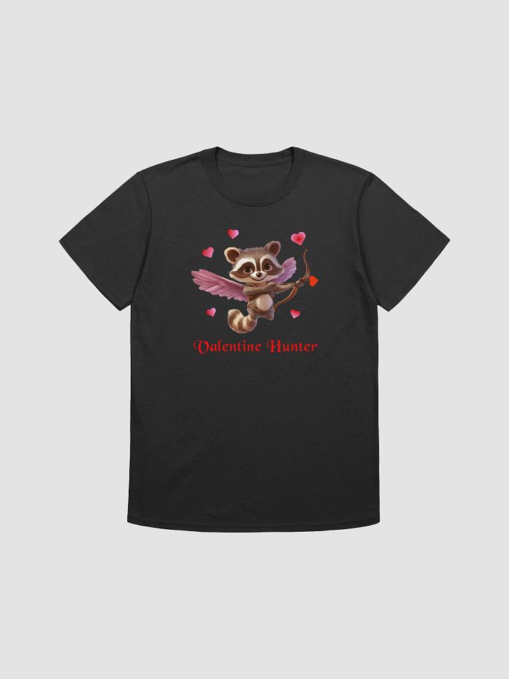 Cupid Raccoon Valentine Hunter T-Shirt product image (1)