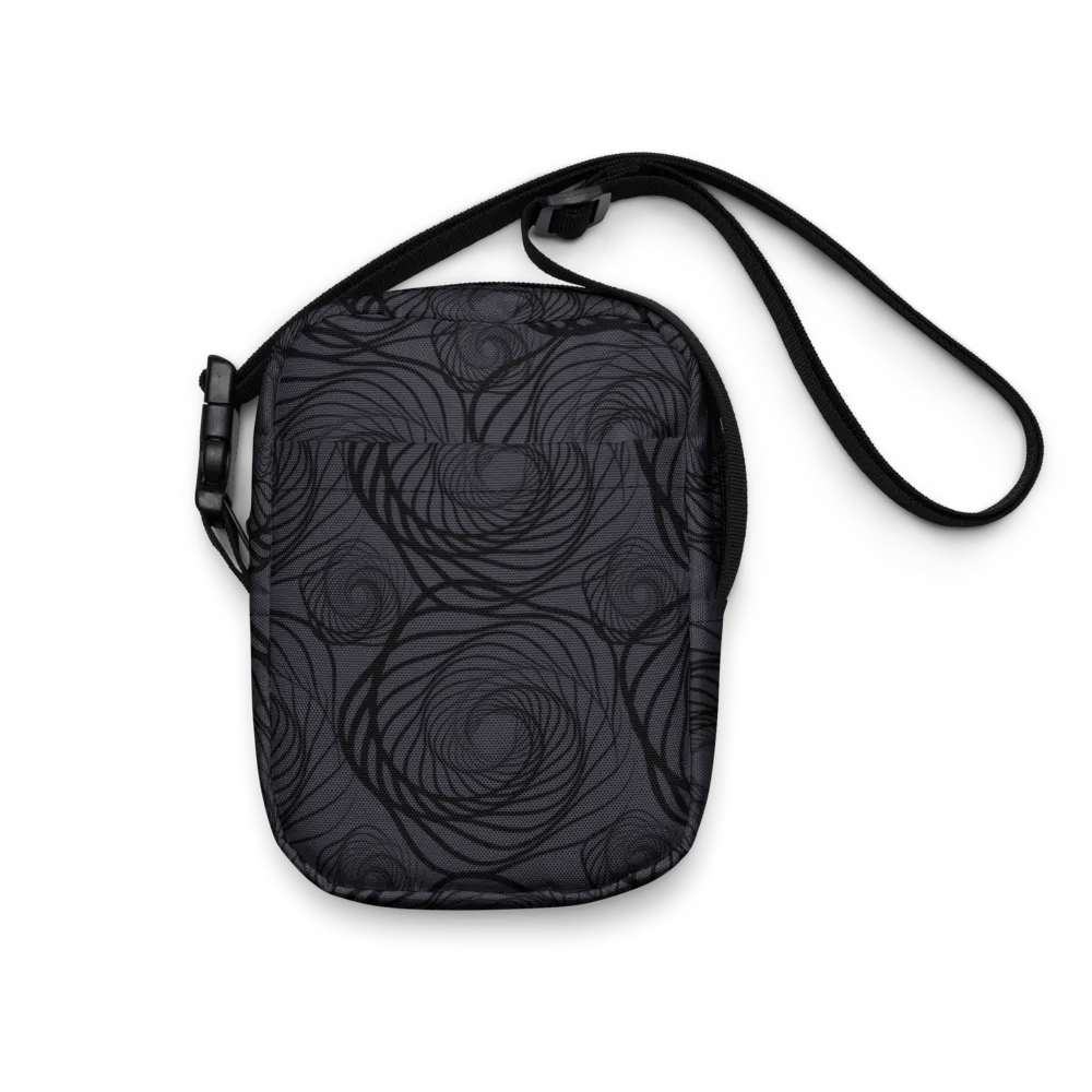 Spiral Noir All-Over Crossbody Bag for dads men boys product image (7)