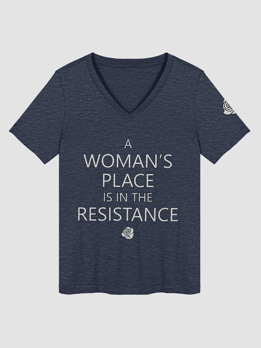 A Woman's Place Relaxed V-Neck T-Shirt product image (31)
