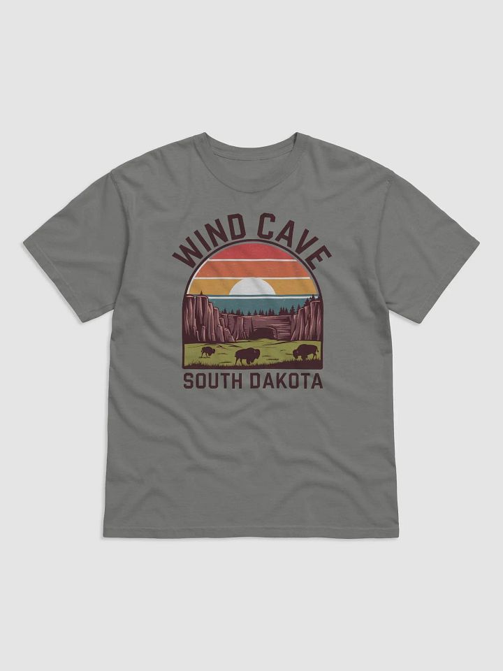 Wind Cave Bison Sunset T-Shirt product image (2)
