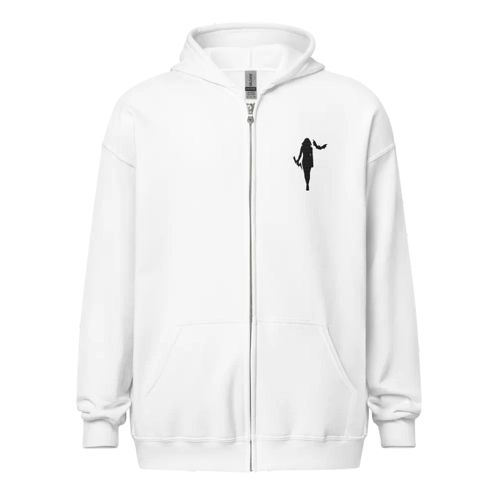 Proto-Valkyrie Embroidered Zip Hoodie product image (4)