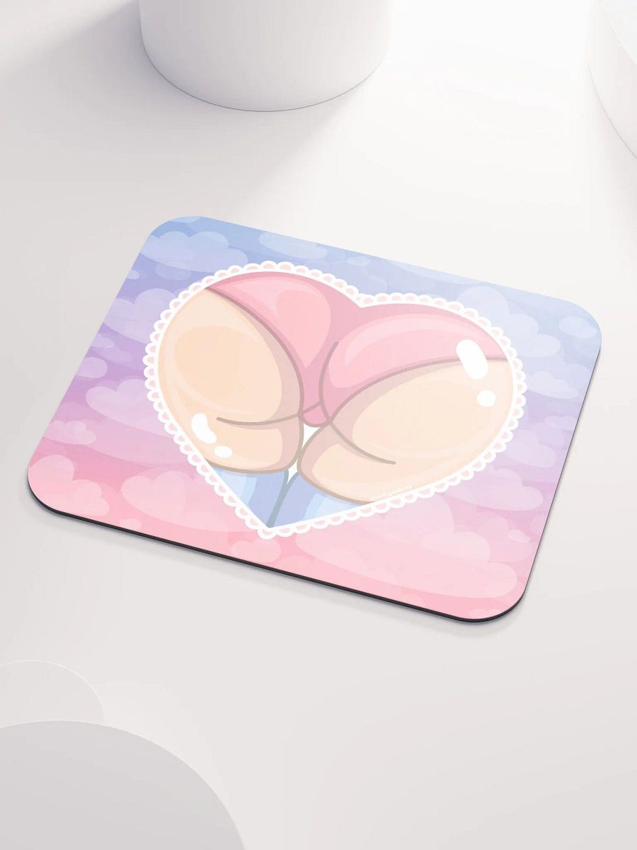 Heart Booty Mousepad product image (3)