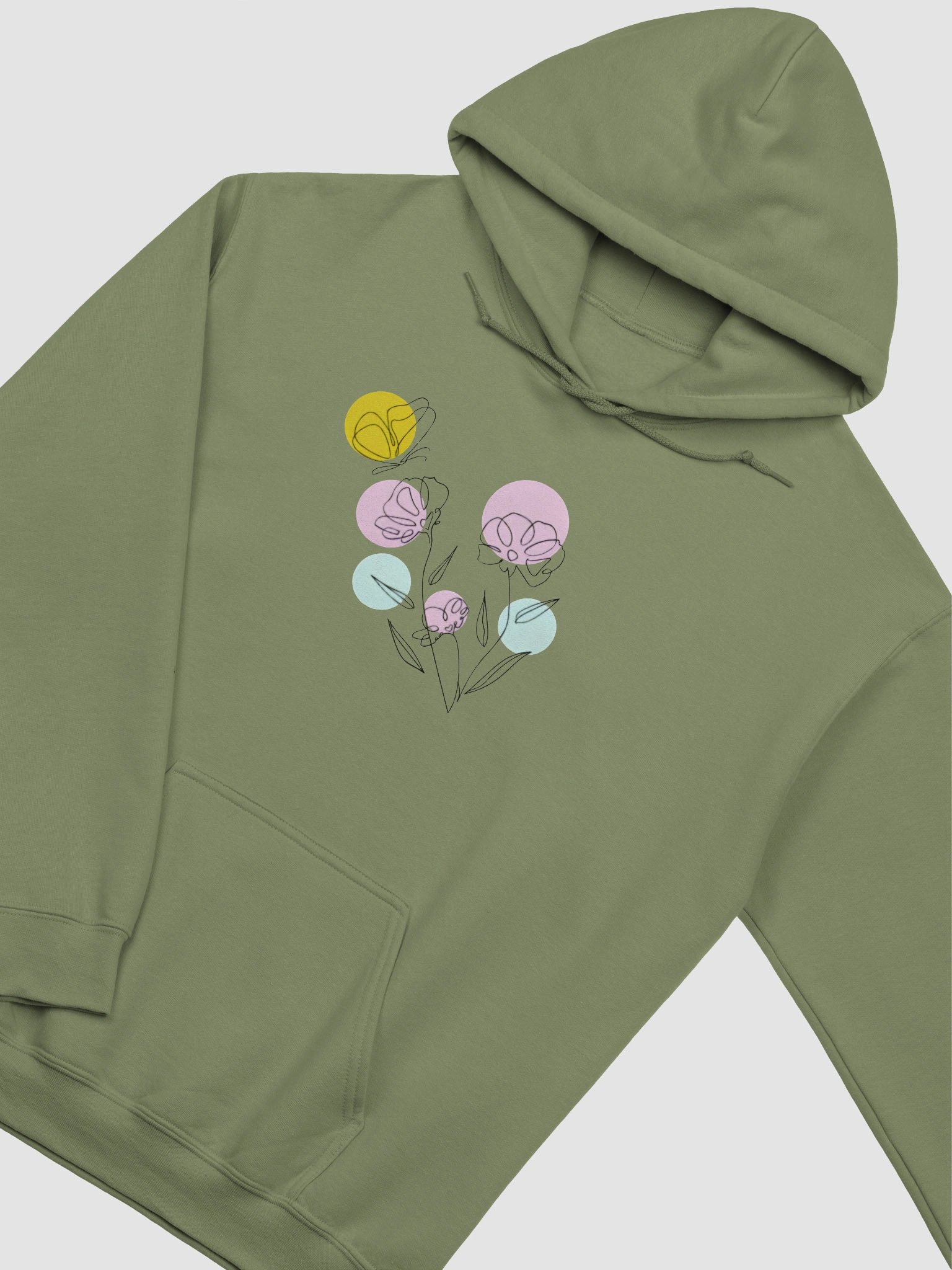 Botanical Bubbles Tee Hoodie product image (19)