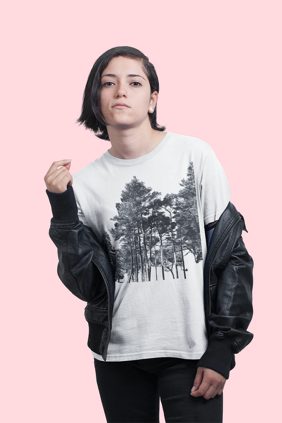 Dark Pine Forest of the Scottish Highlands Women's T Shirt product image (3)