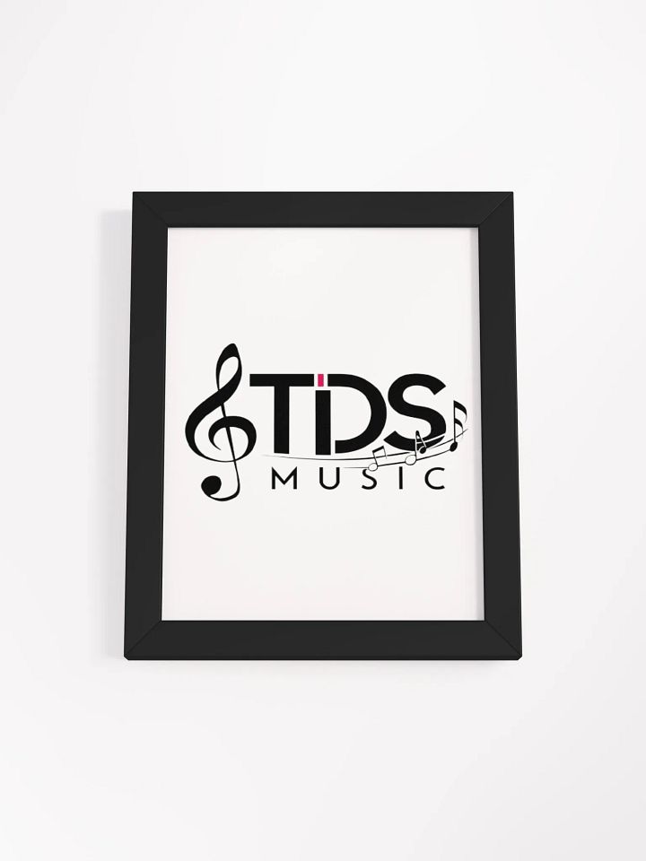 TDS Music Eco-Friendly Framed Matte Poster Art product image (1)