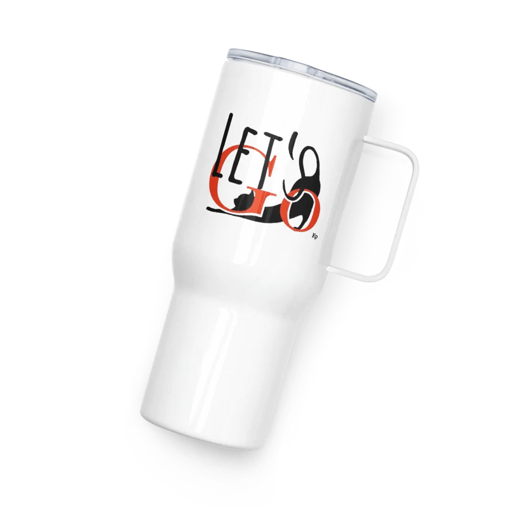 Let's Go Travel Mug with Handle product image (4)