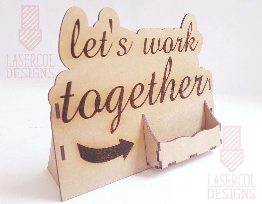 Business Card Holder - Laser Cut Files product image (6)