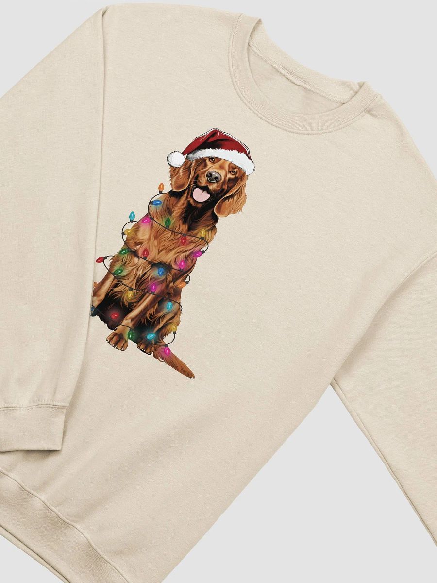 Funny Irish Setter Christmas Sweatshirt for Irish Setter Paw-rents product image (19)